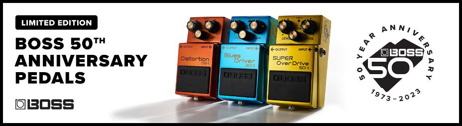 Boss Compact Pedal 50th Anniversary Edition