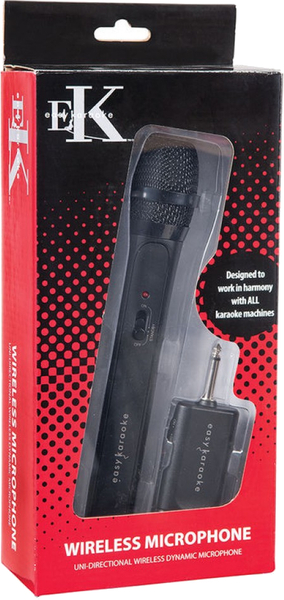 Easy Karaoke EKS717 Wireless Microphone (black)