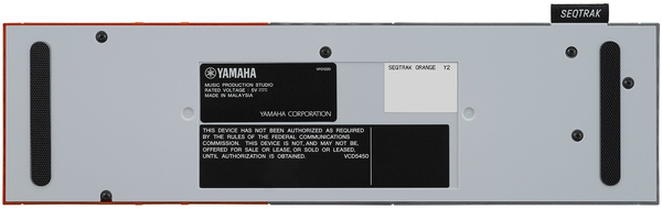 Yamaha SEQTRAK (orange)