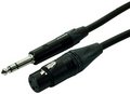 Contrik NMK SP3 (black, 0.5m) Female XLR to Stereo Jack Cables up to 1m