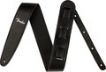 Fender Vegan Leather Strap (black) Sangles pour guitare