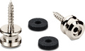 Schaller S-Locks Safety Belt (2 single belt pins, chrome, S screw) Strap-Locks
