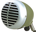 Shure 520DX Green Bullet / Velolampe Microphones for Harmonica