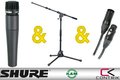 Shure SM57 + Contrik 6m + K&M 259/00 Set / SM-57LCE Sets de microphones