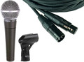 Shure SM58 Cable Set (10m) Microphones dynamiques