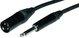 Male XLR to Mono Jack Cables 3-5m