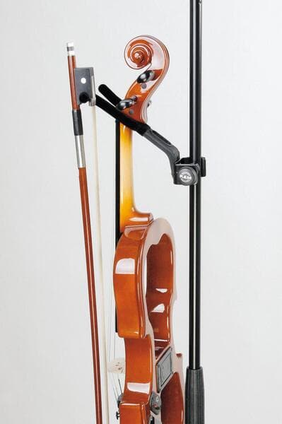 K&M 15580 Violin Holder (black) - Image 3