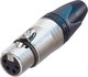 Conectores XLR de 4 pines hembra