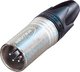 Conectores XLR de 4 pines macho