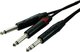 Cables en Y de Jack, mini jack y XLR