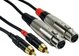 Câbles RCA vers XLR