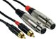 Cables RCA a XLR