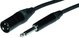 Cables XLR macho a Jack mono