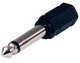 Adaptador Jack 3,5mm Fêmea-6,3mm Fêmea