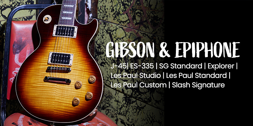 Gibson & Epiphone Gitarren