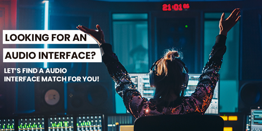 Encontra o Audio Interface que responde às tuas necessidades.