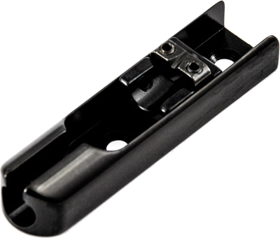 ABM 3710b Single Bass Bridge (black chrome)