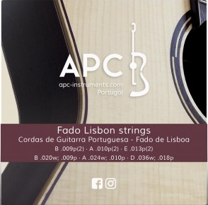 Fado Guitar Strings CORGF LS / Lisabon
