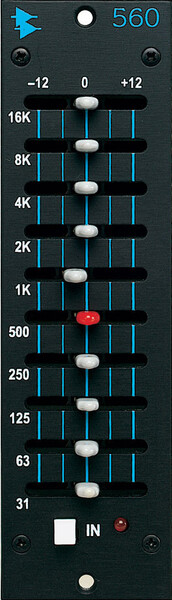 API Audio 560 Discrete 10 Band Graphic EQ