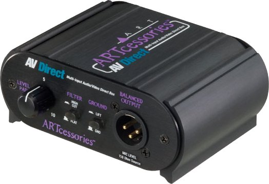 ART AV-DIRECT Audio / Video Direct Box