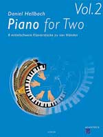 Piano for two Vol 2 Hellbach Daniel