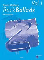 Acanthus Rock Ballads Vol 1 Hellbach Daniel / 8 Klavierstücke