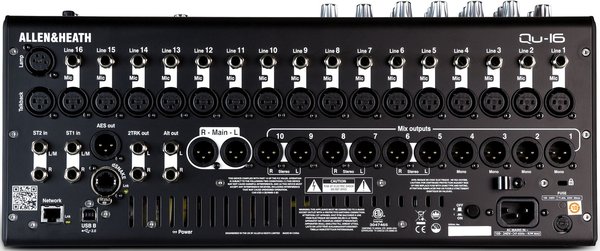 Allen & Heath QU-16 (chrome edition)