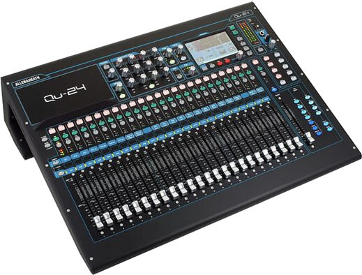 Allen & Heath QU-24 (chrome)