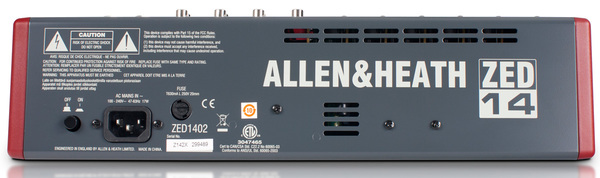 Allen & Heath ZED 14