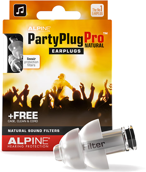 Alpine Party Plug Pro Earplugs (natural)