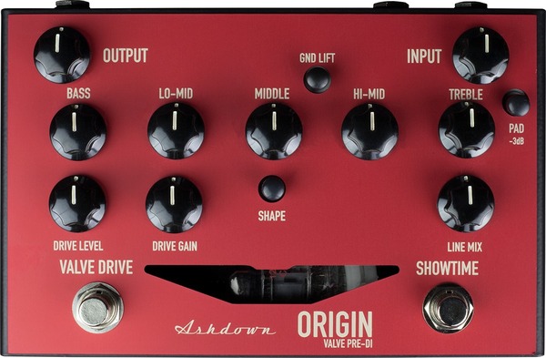 Ashdown Origin Valve Pre-DI Pedal