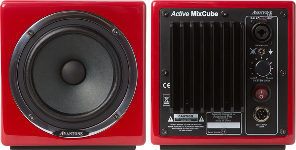 Avantone Pro Mixcube Active (pair, red)