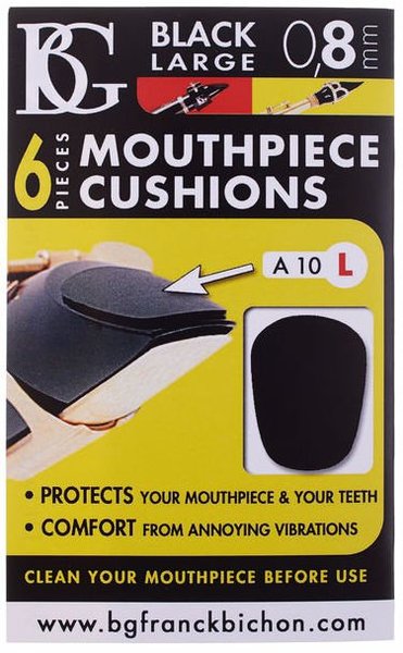 BG France A-10 L Mouth piece cushion (black)