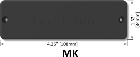 Bartolini MK6 CBC-T / Bass Soapbar Dual Coil (6 string - bridge)