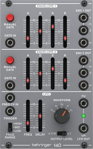 Behringer 140 Dual Envelope/LFO