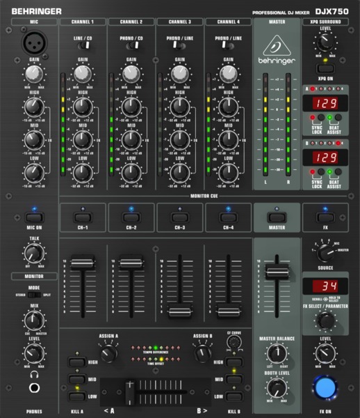 Behringer DJX 750