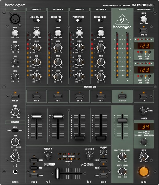 Behringer DJX900USB | MusiX