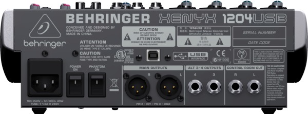 Behringer Xenyx 1204USB