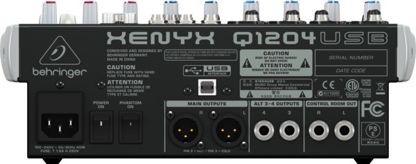 Behringer Xenyx Q 1204USB