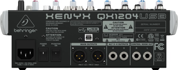 Behringer Xenyx QX 1204USB