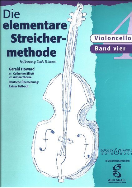 Boosey & Hawkes Elementare Streichermethod.V.4 Nelson Sheila M.