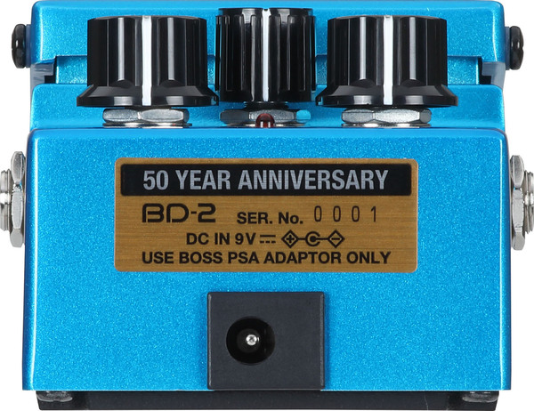 Boss BD-2-B50A Blues Driver / 50th Anniversary Edition | MusiX