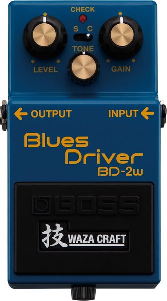 Boss BD-2W Blues Driver Waza Craft