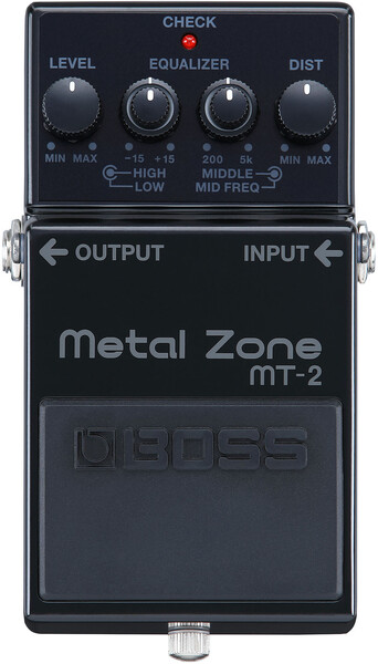 MT-2-3A Limited Edition 30th Anniversary Metal Zone (All Black)