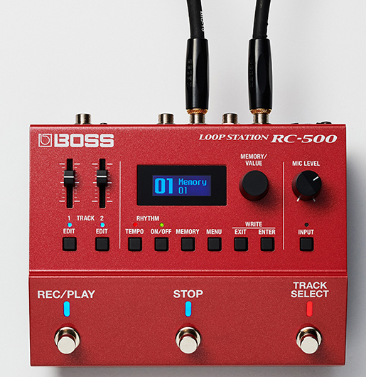 ギター BOSS LOOP STATION RC-500 BOSS RC-500 Dual Track Loop Station Pedal – Roland Store London