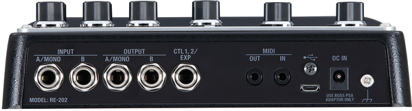 ギター BOSS RE-202 Spac Echo Boss RE-202 Space Echo Effektgerät mit Klinkenkabel