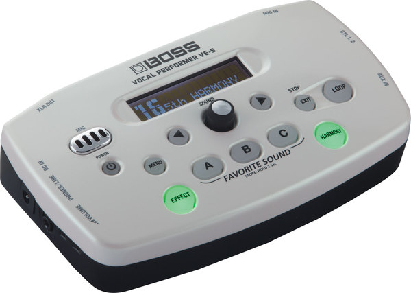 BOSS VE-5 vocal parformer（WH） Boss VE-5 Vocal Performer (white) | MusiX