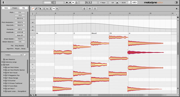 Celemony Melodyne 5 Editor (full version, download) | MusiX