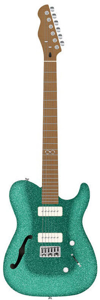 Chapman Guitars ML3 Pro Traditional Semi-Hollow (aventurine green spark)