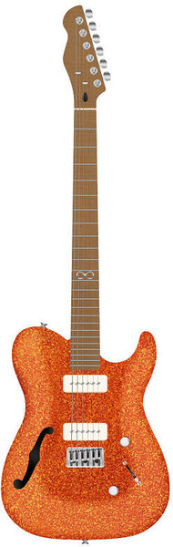 Chapman Guitars ML3 Pro Traditional Semi-Hollow (burnt orange sparkle)